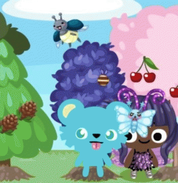 Sloth (USA-2) : Noodle's Pinecone Date Mit Cutie Lou and Their Crabby Butterfly and Firefly Pals